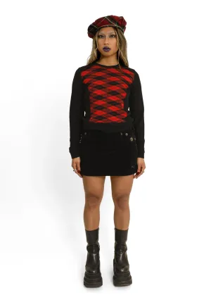 Cord Mini Skirt