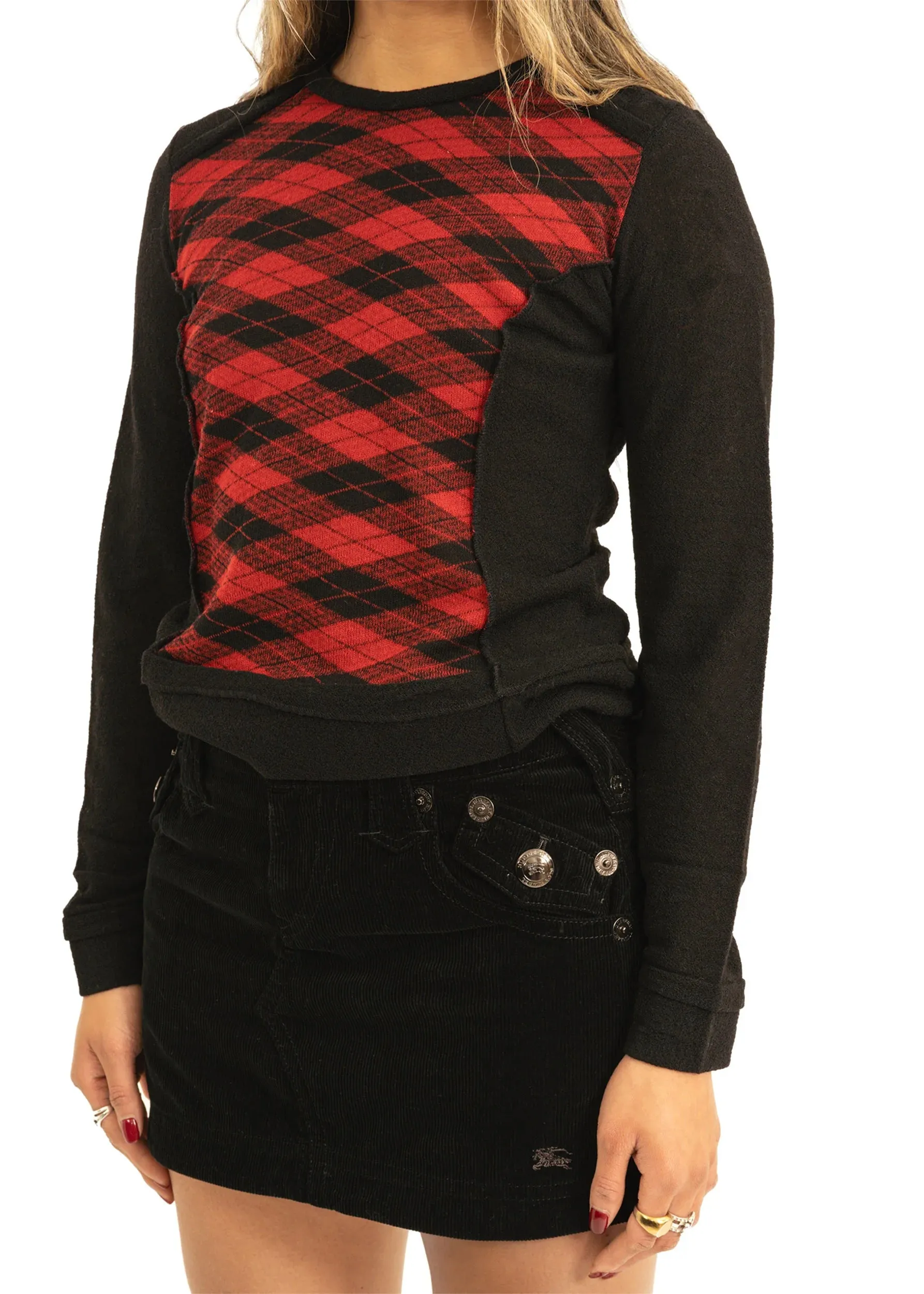 Cord Mini Skirt