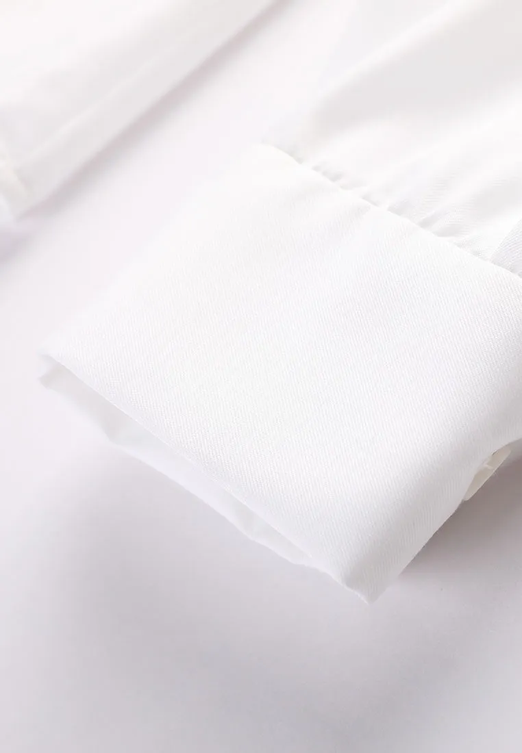 Cotton top with amphibole decoration