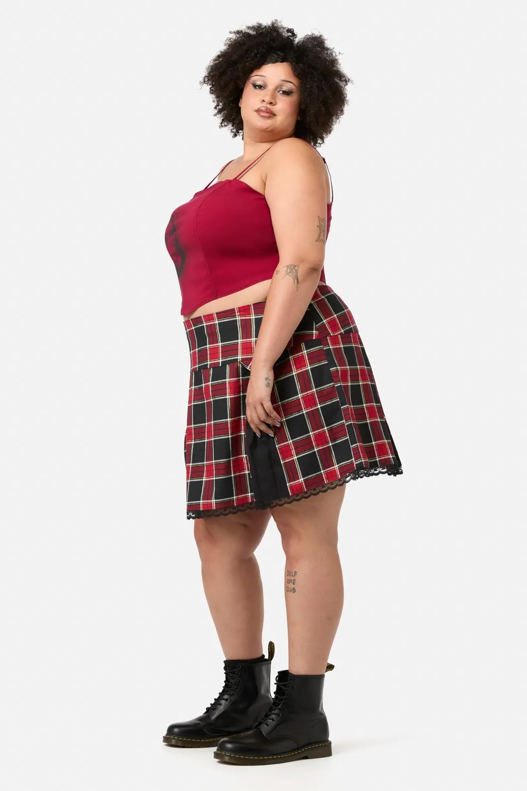 Curve Boundless Tartan Skirt