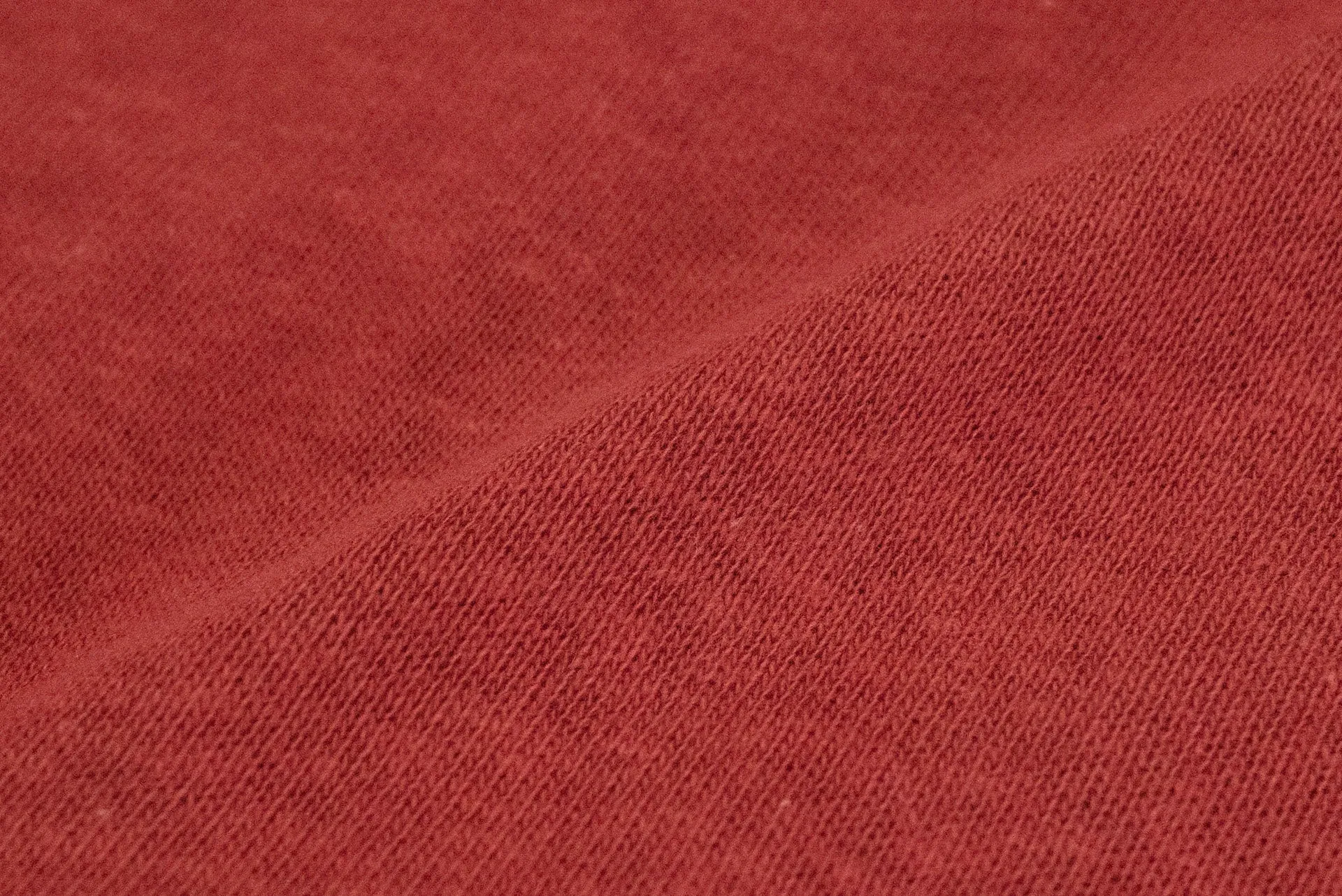 Denime X Warehouse Co Lot.262 10oz Loopwheeled Pull Over (Red)