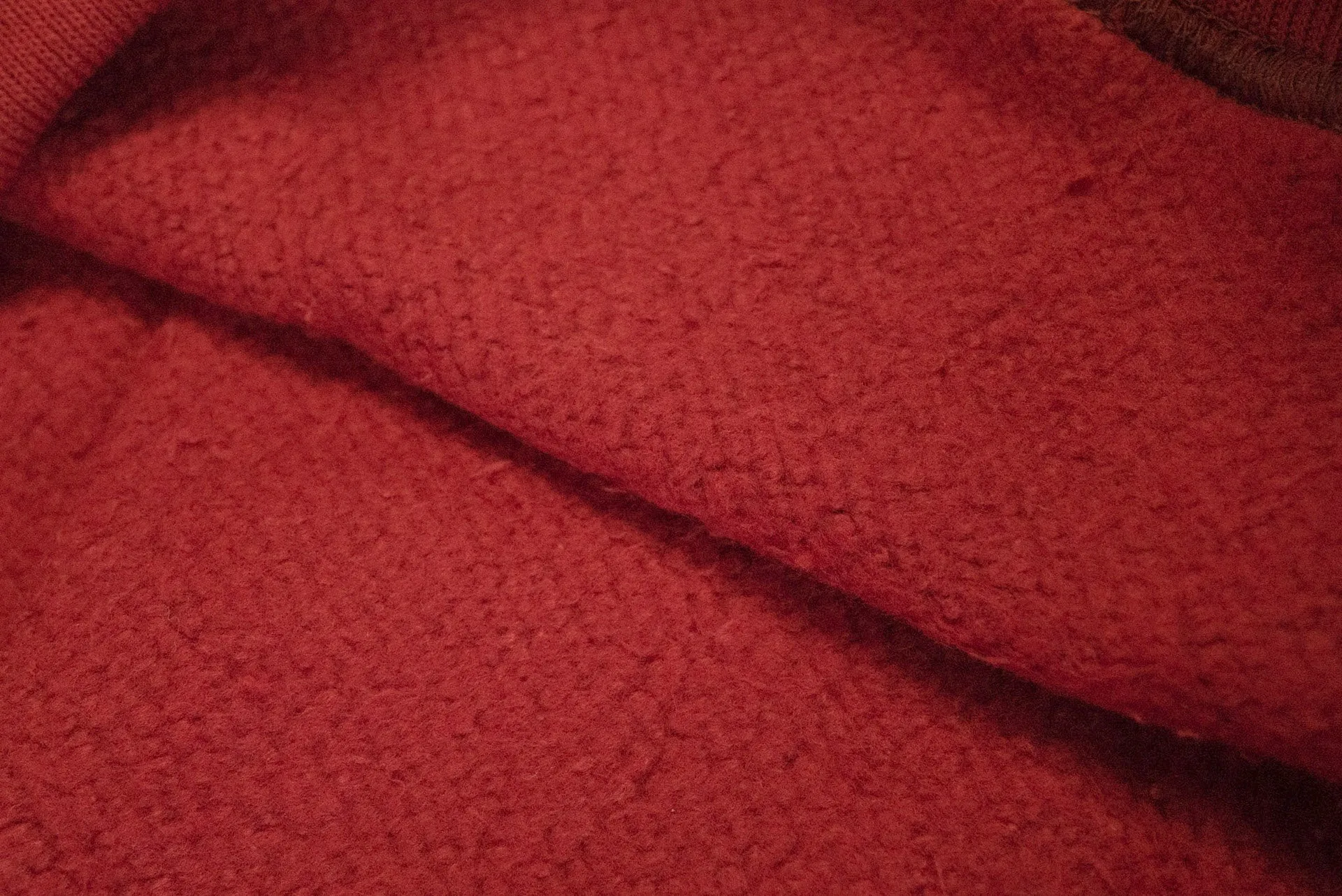Denime X Warehouse Co Lot.262 10oz Loopwheeled Pull Over (Red)