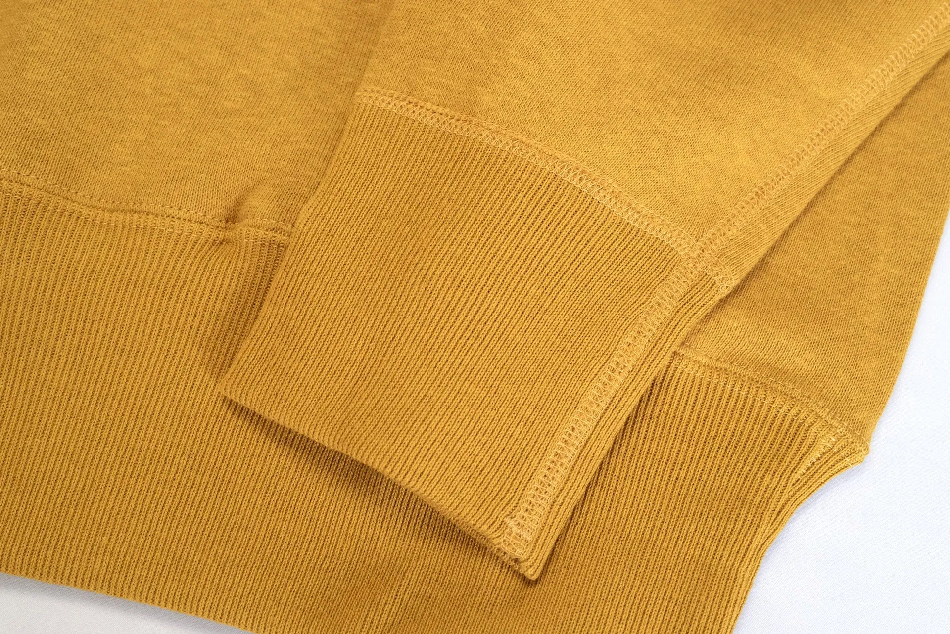 Denime X Warehouse Co Lot.262 10oz Loopwheeled Pull Over (Yellow)