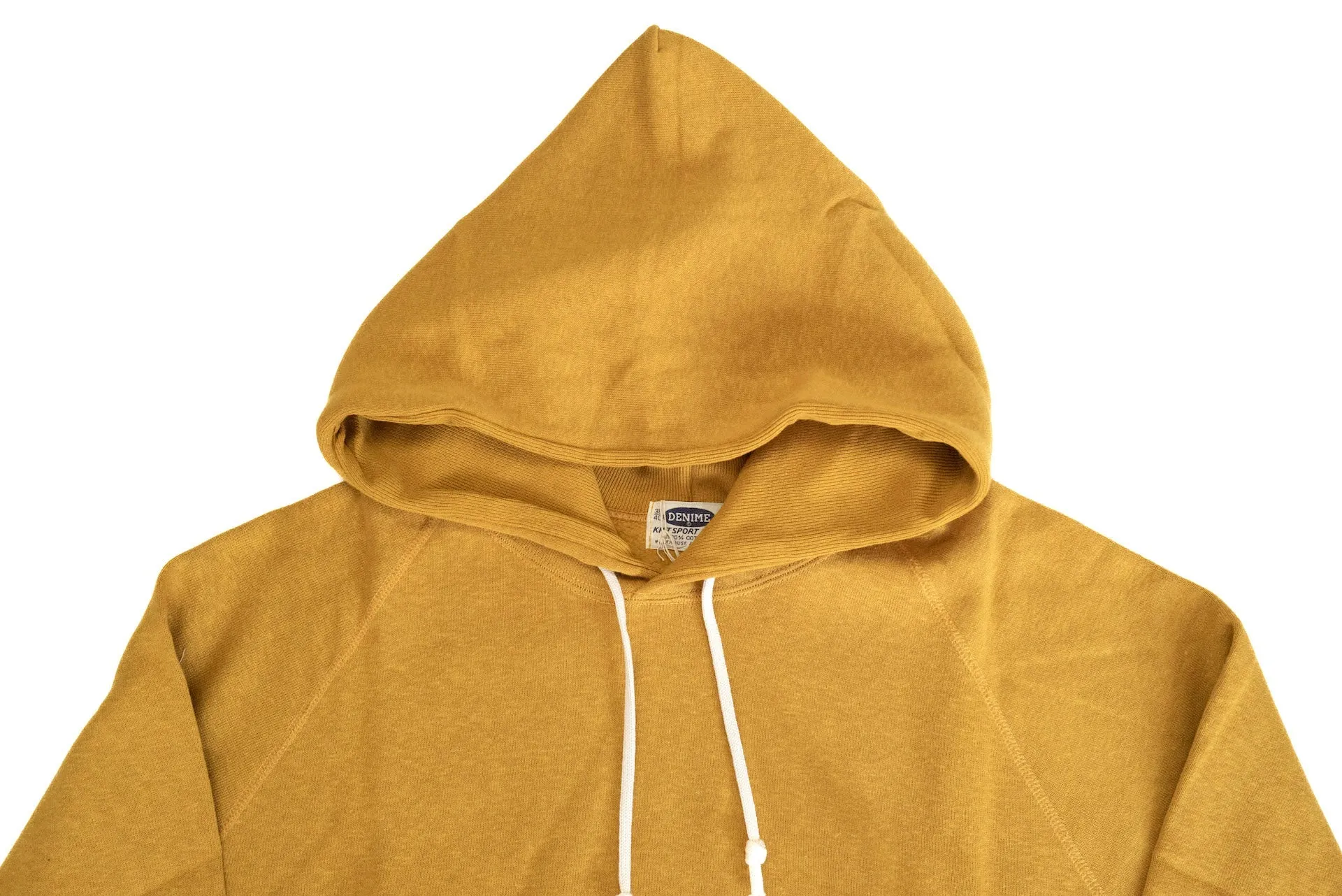 Denime X Warehouse Co Lot.262 10oz Loopwheeled Pull Over (Yellow)