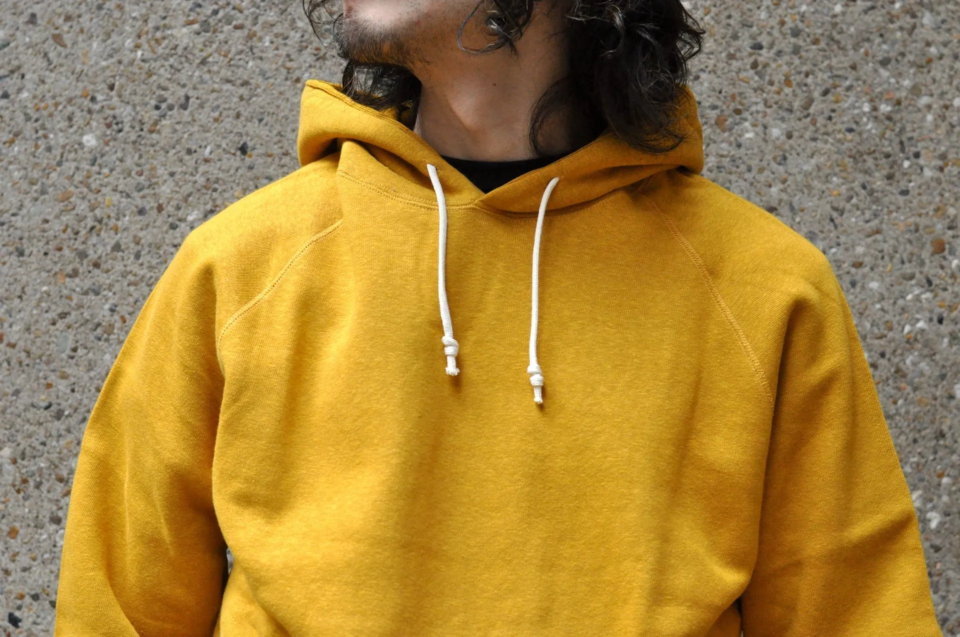 Denime X Warehouse Co Lot.262 10oz Loopwheeled Pull Over (Yellow)