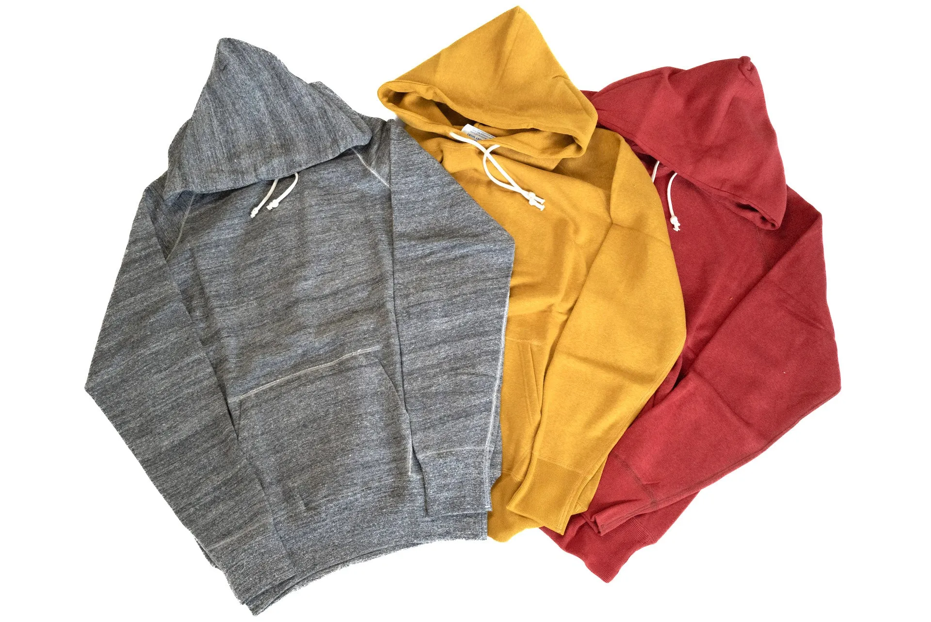 Denime X Warehouse Co Lot.262 10oz Loopwheeled Pull Over (Yellow)