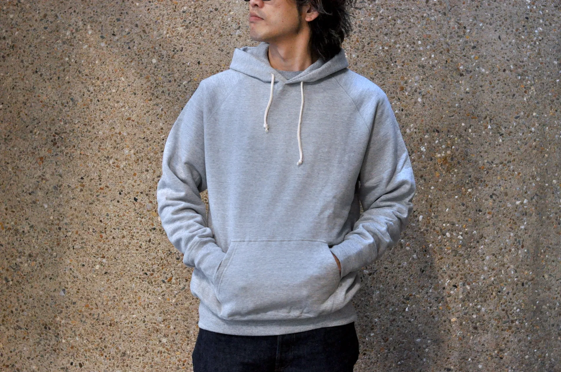Denime X Warehouse Co. Lot.270 10oz Loopwheeled Pullover (Heather Grey)