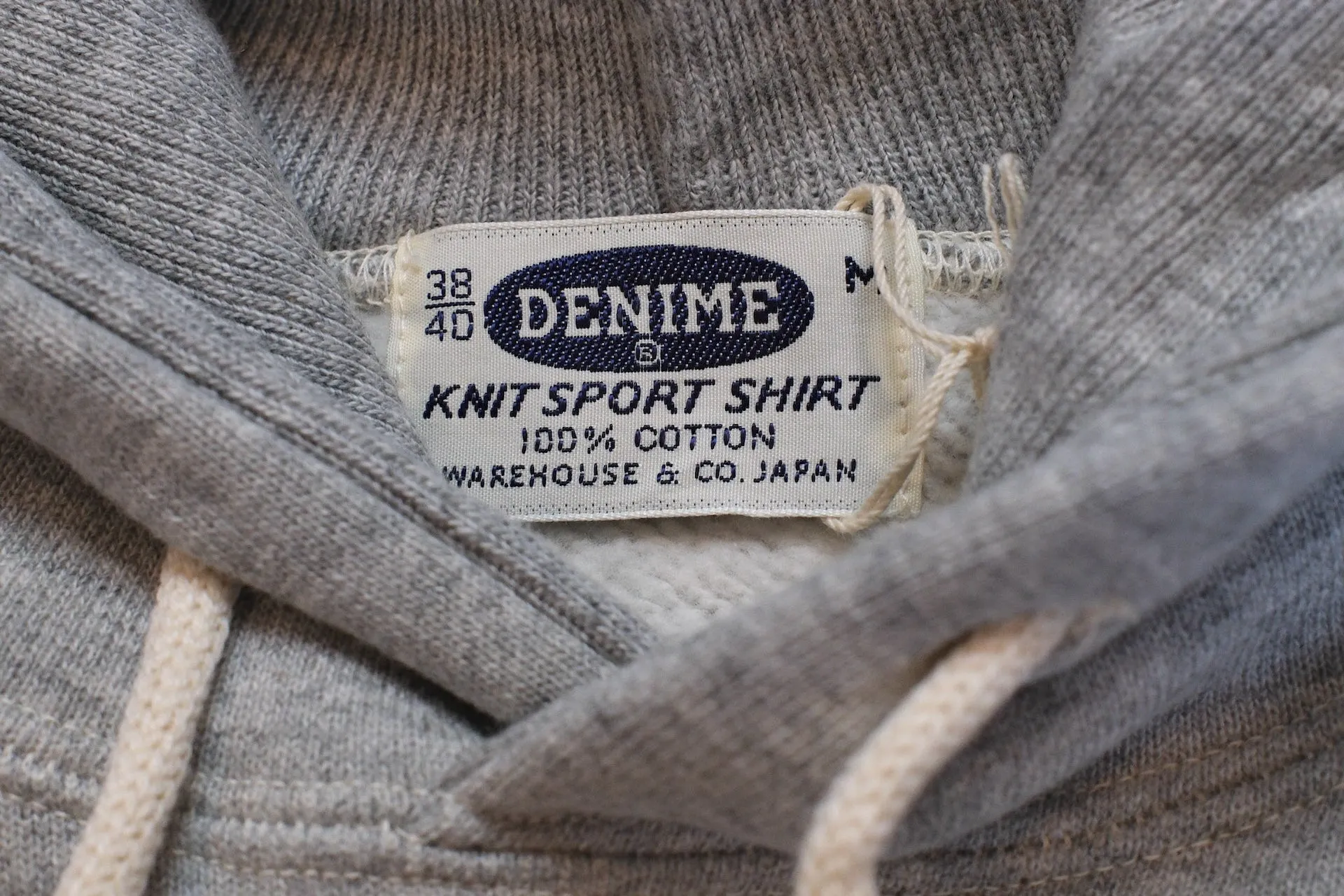 Denime X Warehouse Co. Lot.270 10oz Loopwheeled Pullover (Heather Grey)