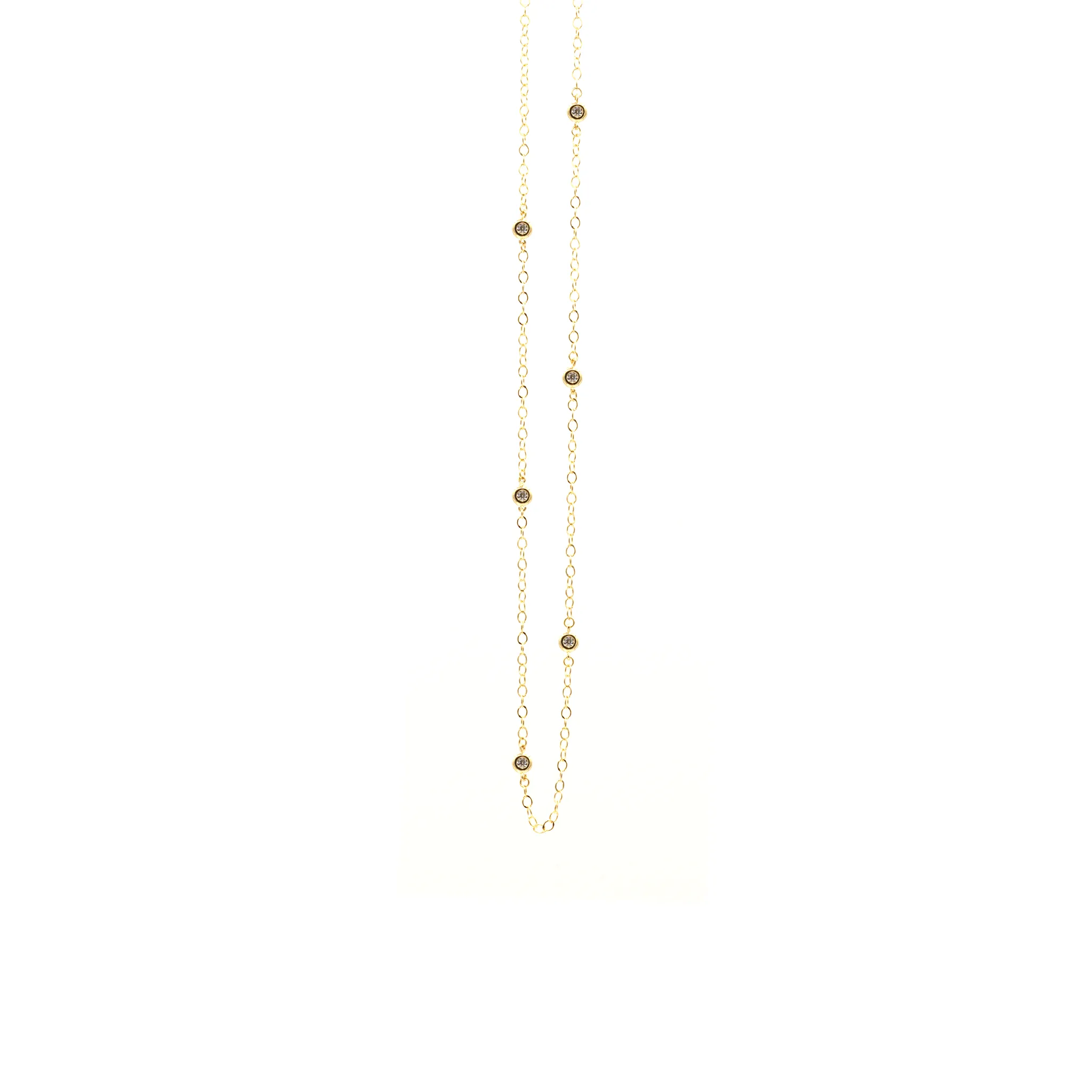 Diamond Station Necklace