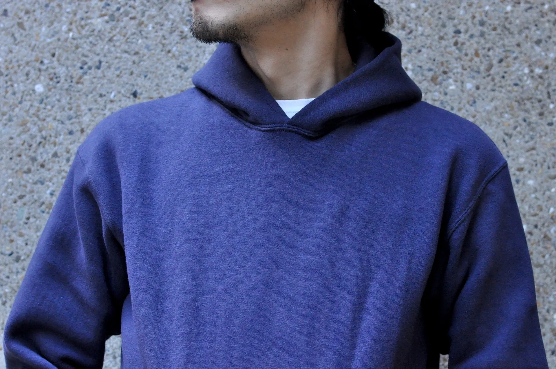 Dubble Works 11oz "Tsuri-ami" Loopwheeled Pull Over (Vintage Navy)