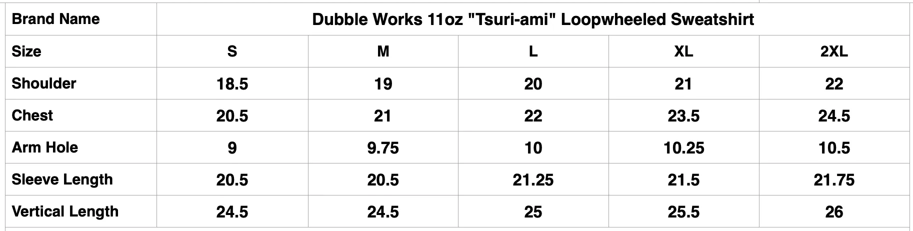 Dubble Works 11oz "Tsuri-ami" Loopwheeled Sweatshirt (Navy)