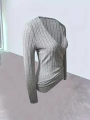 Elenore l Tight-fitting ribbed sweater