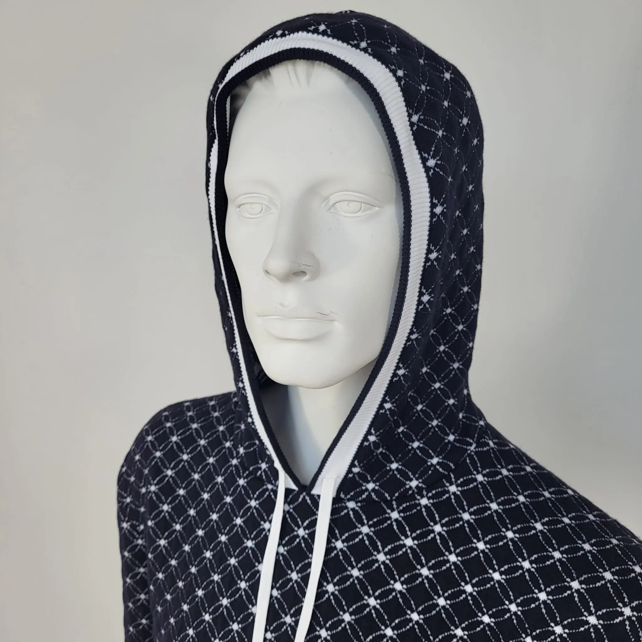 Exclusive 3D Monogram Flower Jacquard Hoodie