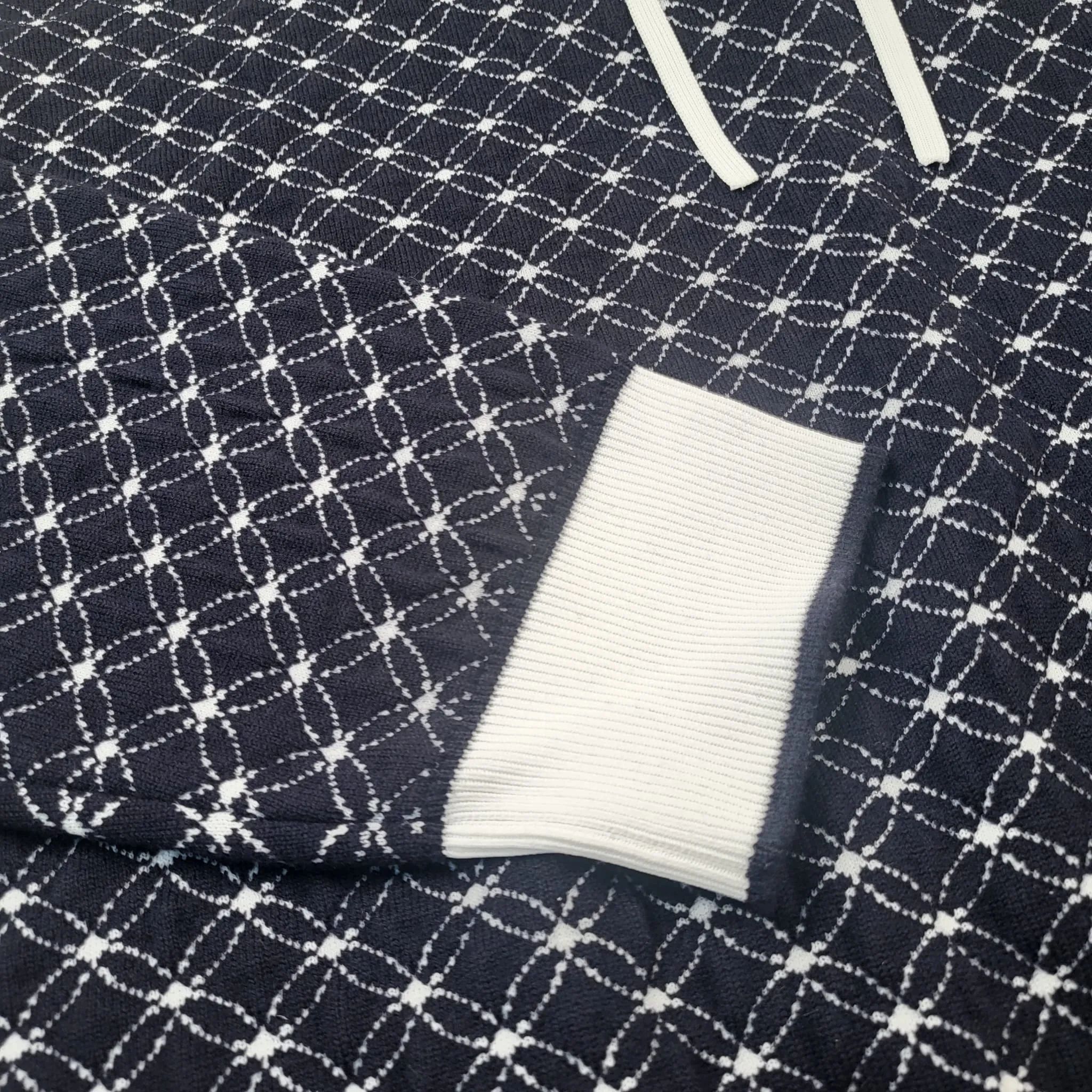 Exclusive 3D Monogram Flower Jacquard Hoodie