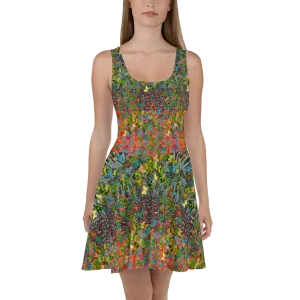 Fitted Skater Dress (Her/Muliebris)(Butterfly Glade, Shoal Solstice, GNHV8.12) RJSTH@Fabric#12 RJSTHw2021 RJS