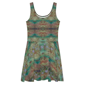 Fitted Skater Dress (Her/Muliebris)(Grail Night Flower) RJSTH@Fabric#4 RJSTHS2020 RJS