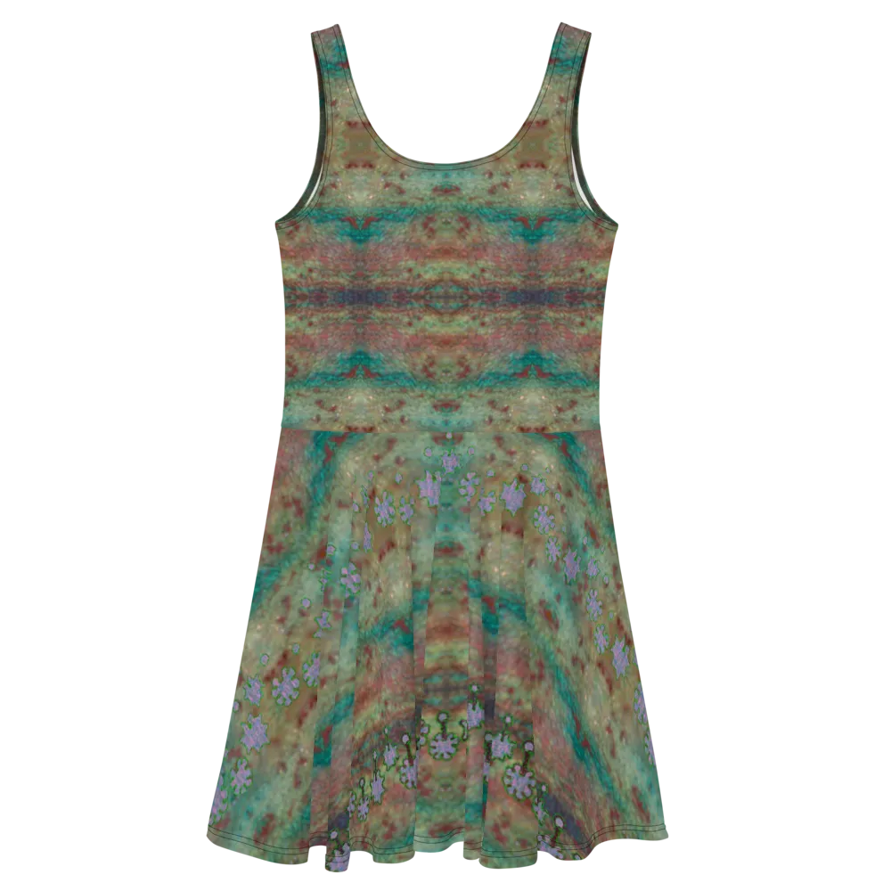 Fitted Skater Dress (Her/Muliebris)(Grail Night Flower) RJSTH@Fabric#4 RJSTHS2020 RJS