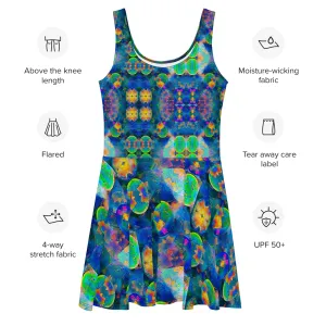 Fitted Skater Dress (Her/Muliebris)(Opal Skies Cantus Primus) RJSTHs2024 RJS