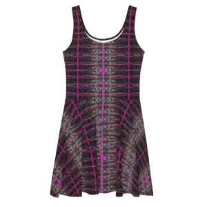 Fitted Skater Dress (Her/Muliebris)(Rind#8 Tree Link) RJSTH@Fabric#9 RJSTHW2021 RJS