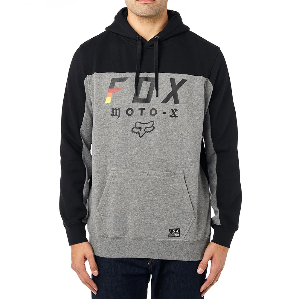 FOX STREAK PULLOVER FLEECE [BLACK/GREY]