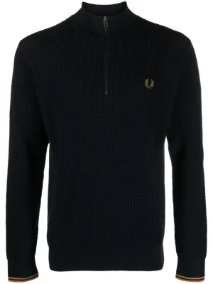 Fred Perry Sweaters Blue