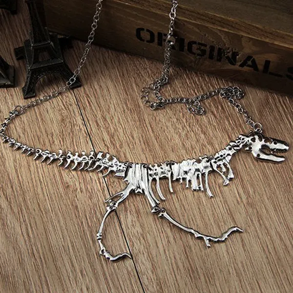 FREE T-Rex Dinosaur Skeleton Necklace