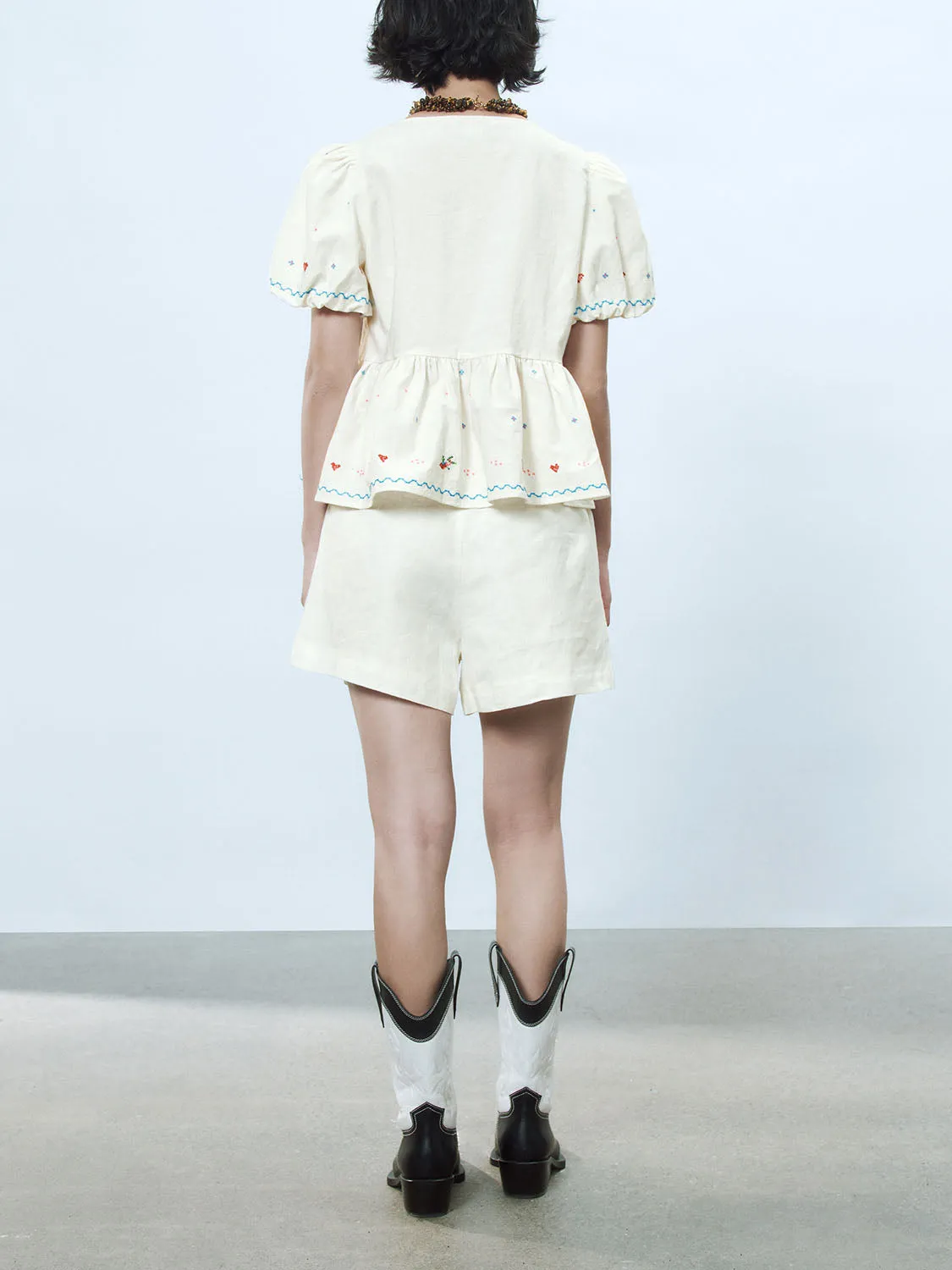 Front Tie Blouses