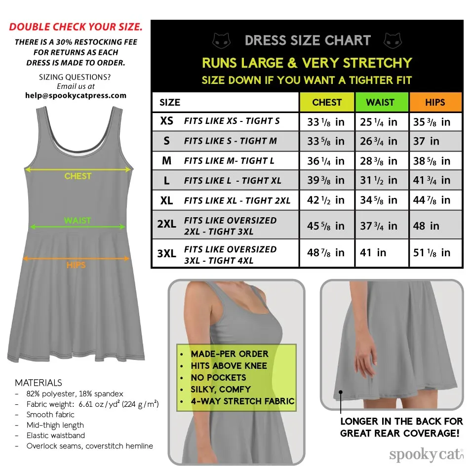 Gingerdead Creepmas Skater Dress
