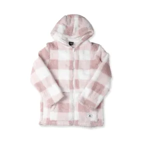 Girls Sunrise Jacket - Pink Check