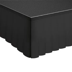 Global Truss GT Stage Deck Polyester Skirt 105 x 60cm Pleated