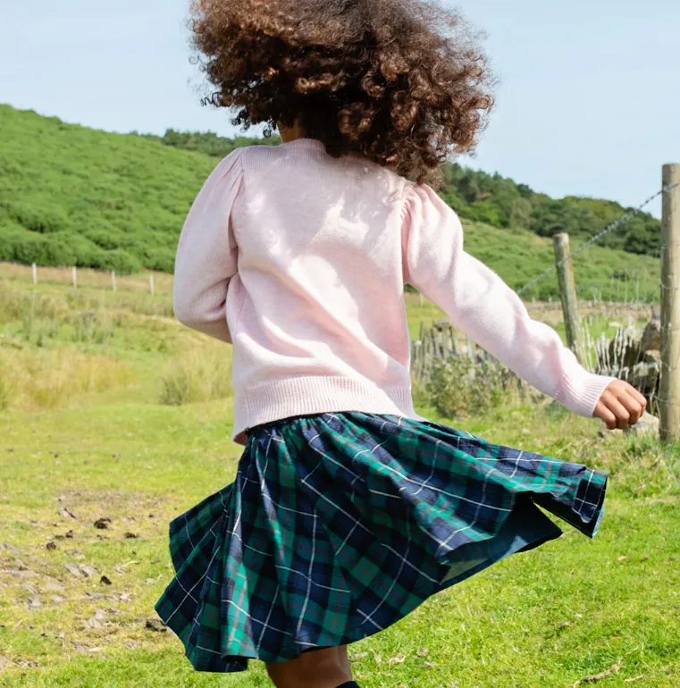 Green Tartan Gianna Skirt