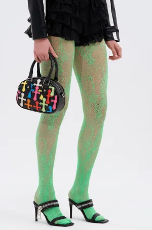 GREEN WITH NO ENVY TIGHTS