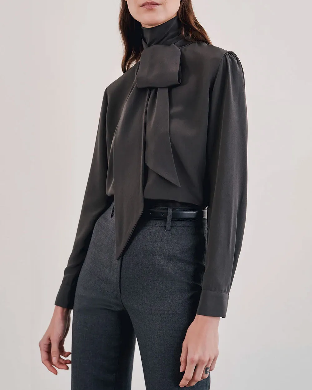 Gunmetal Elayne Top