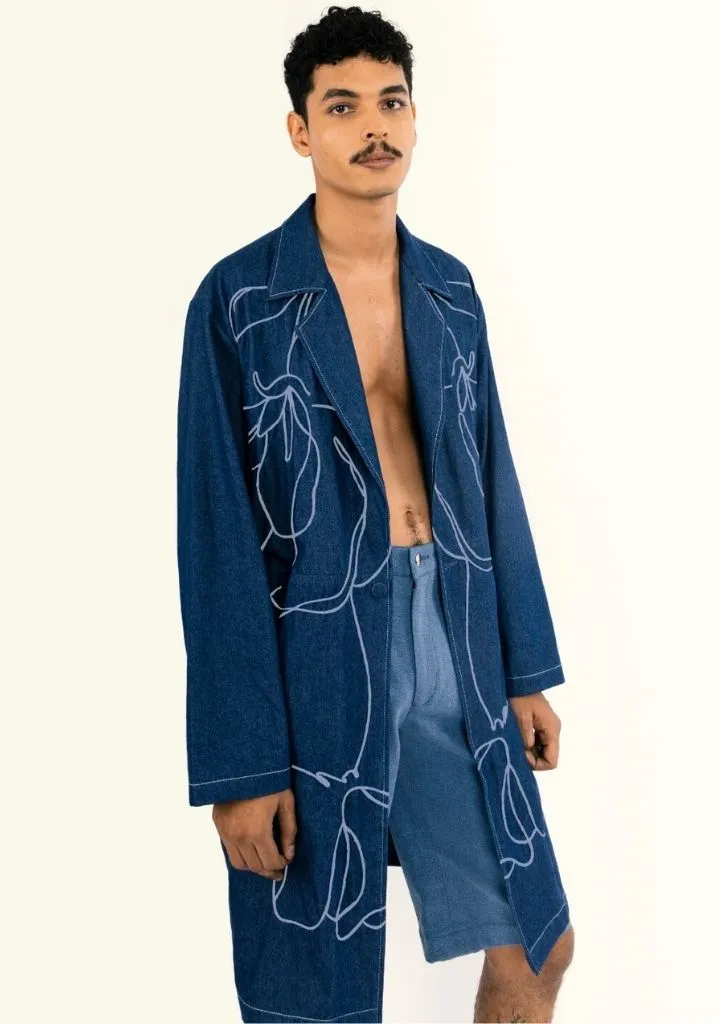 Hex Panelled Duster