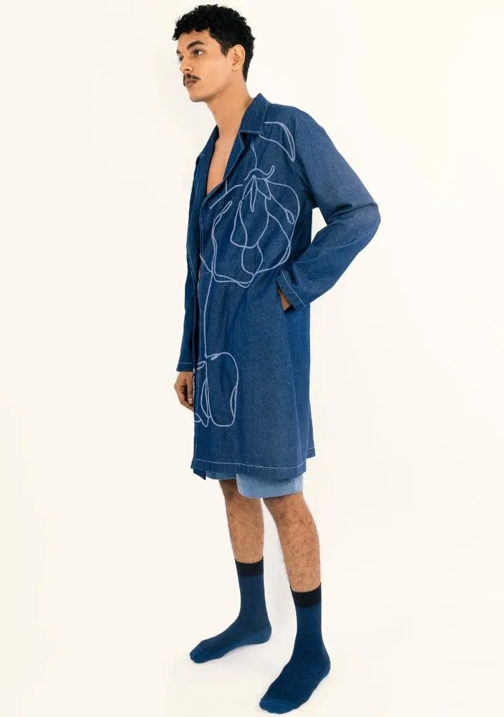 Hex Panelled Duster
