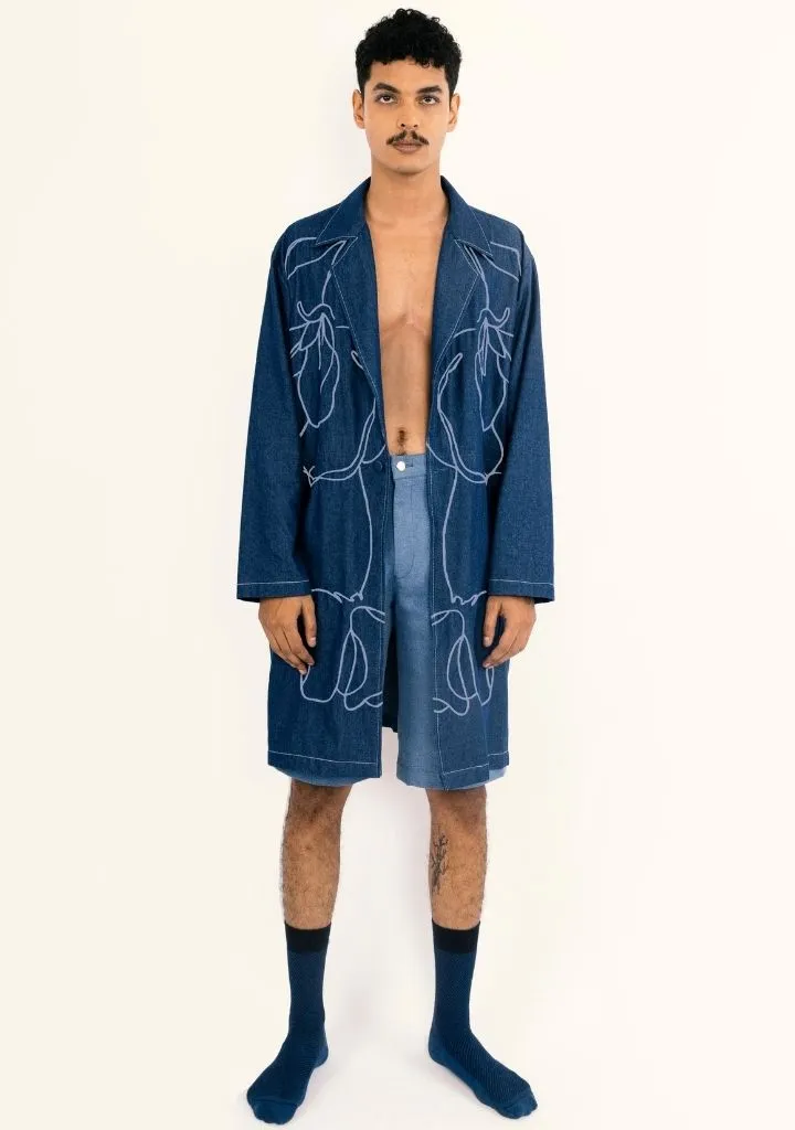 Hex Panelled Duster