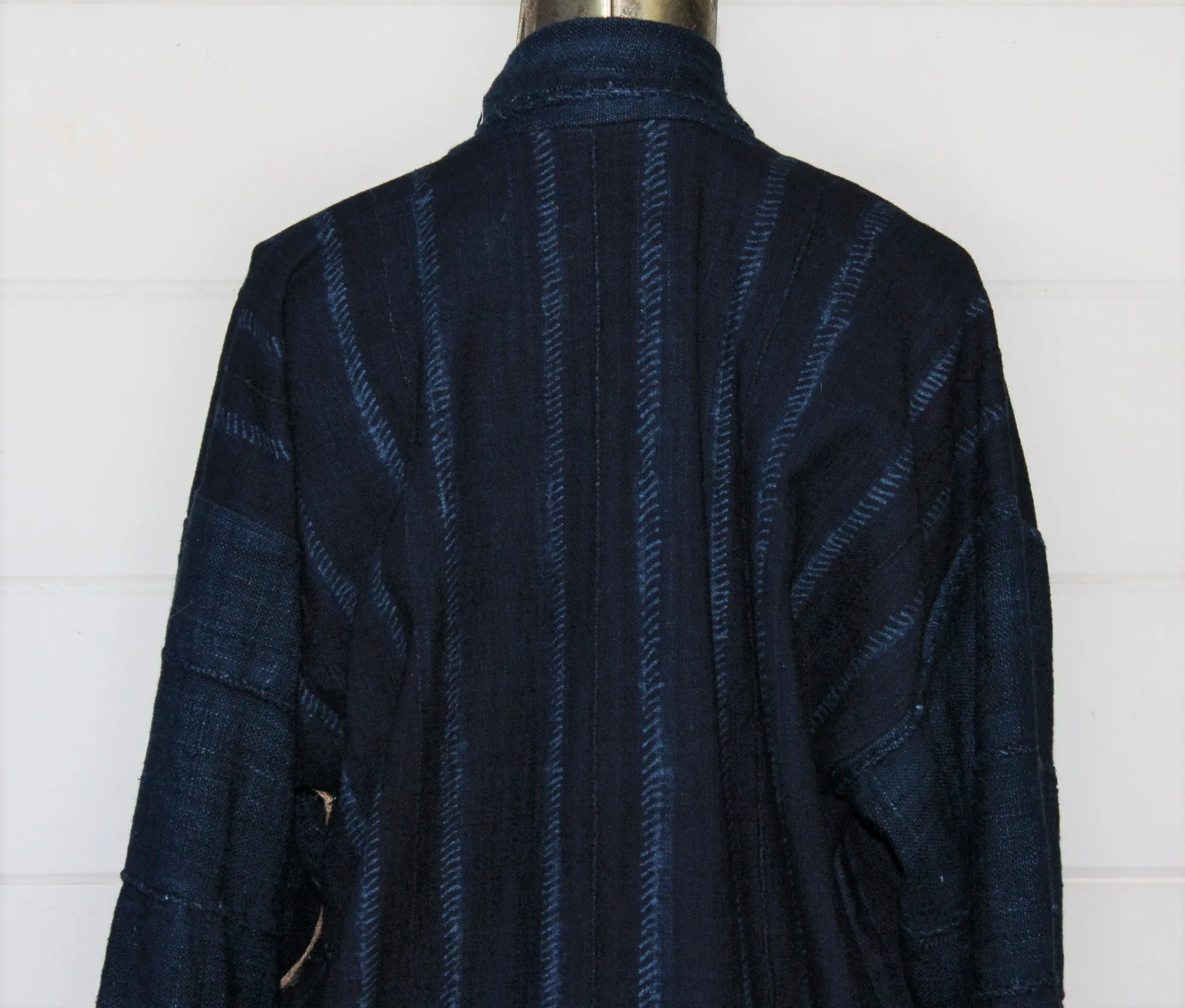 Indigo Shibori Duster