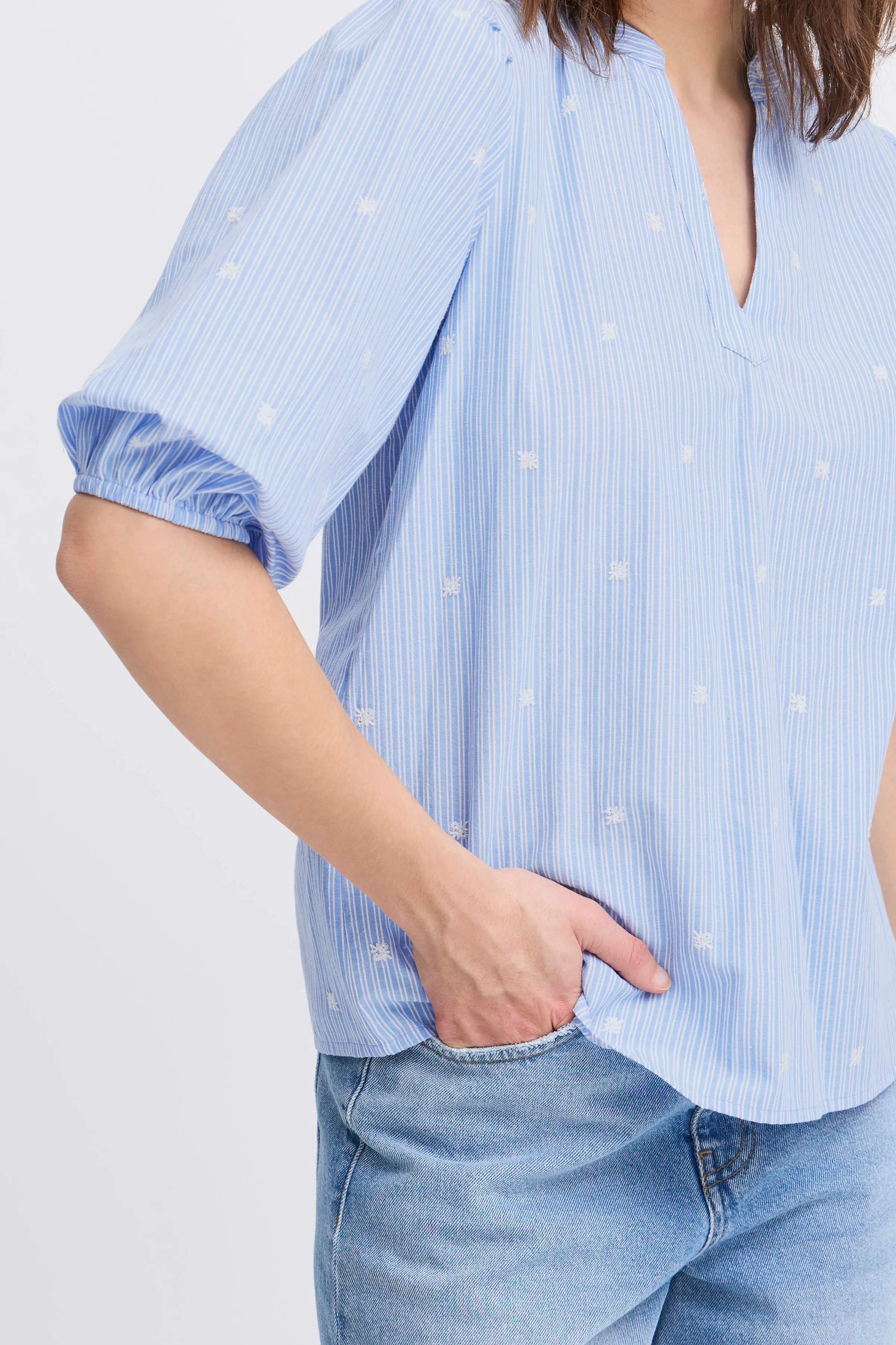 Isani Blouse | Blue Horizon Mix