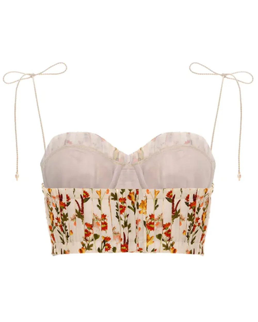 Ivory Moringa Clemenitina Crop Top