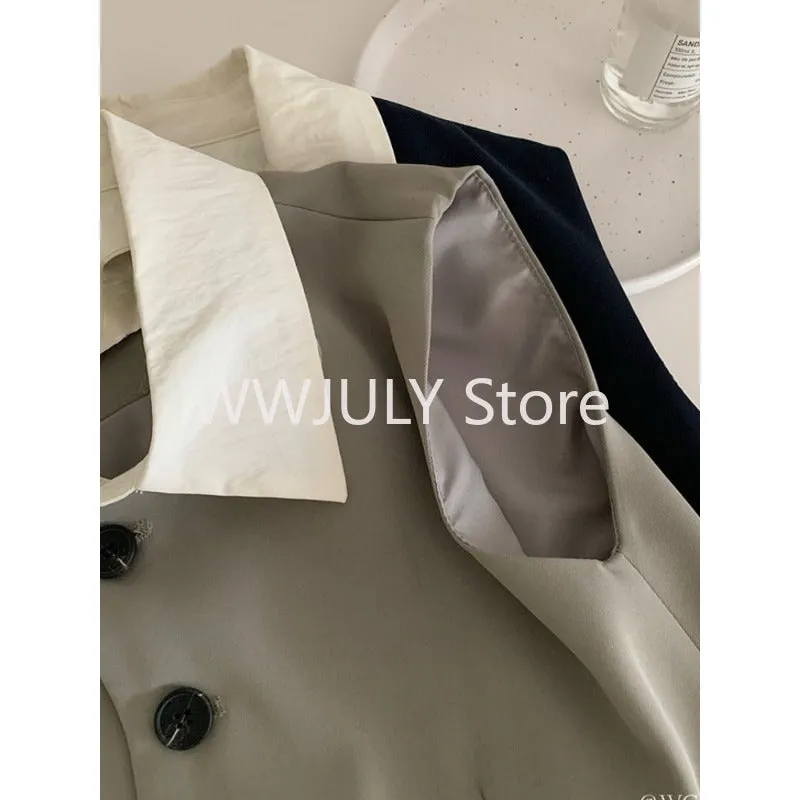 JazzHer Summer Vintage Women Solid Chic Skirts Suit Sleeveless Casual Tanks Tops Pleated Mini Skirts Two Pieces Set Female Outfits New
