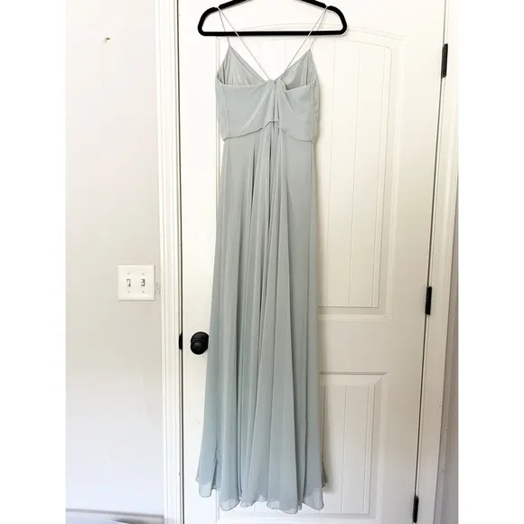 Jenny Yoo Inesse Bridesmaid Dress Morning Mist