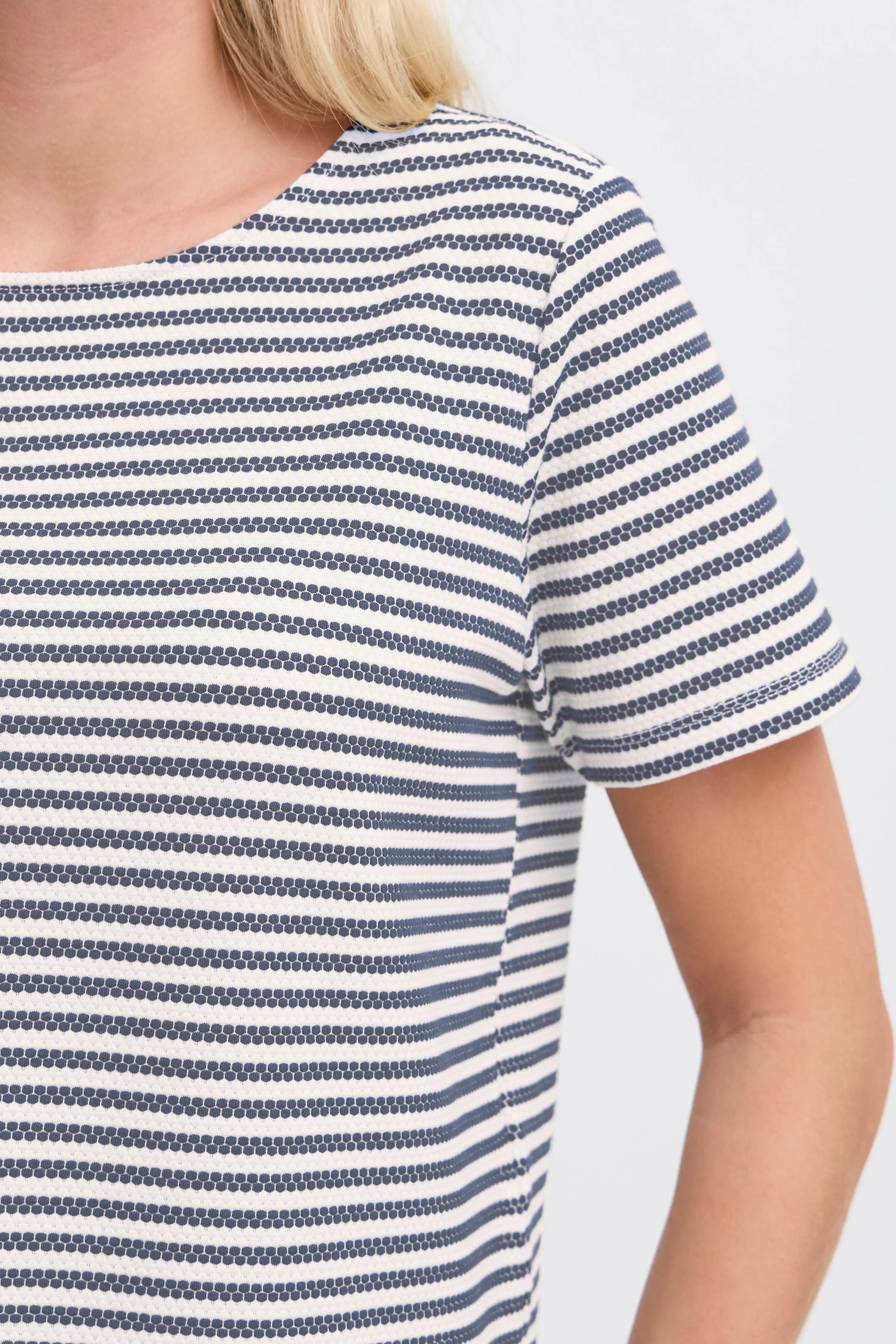 Josie Tee | Navy Blazer Stripe
