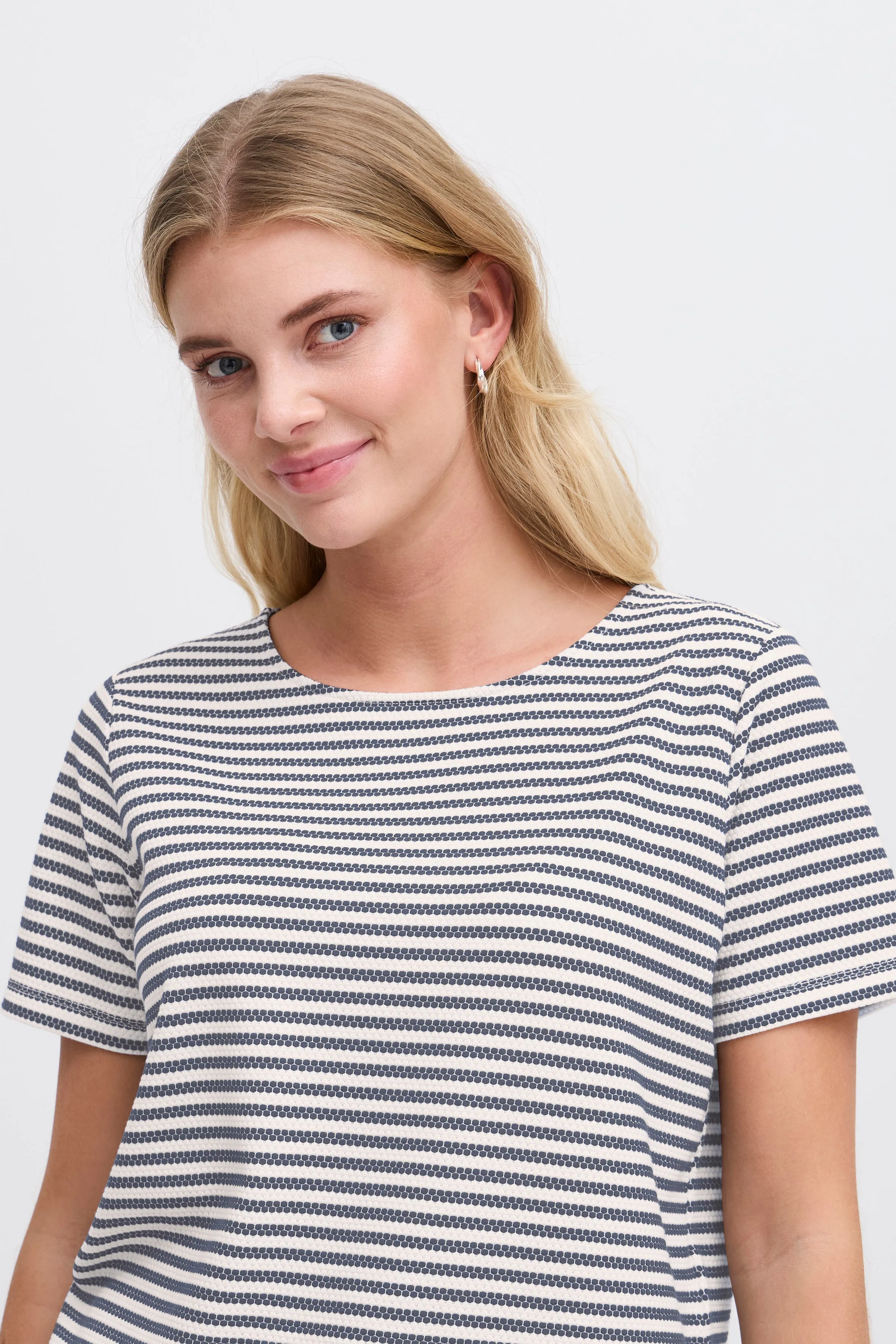 Josie Tee | Navy Blazer Stripe
