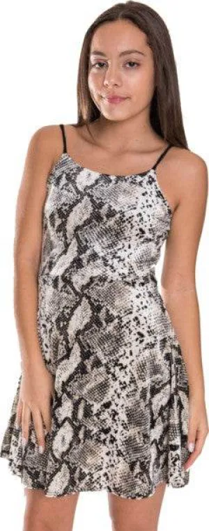 KIDS SNAKE SKATER DRESS