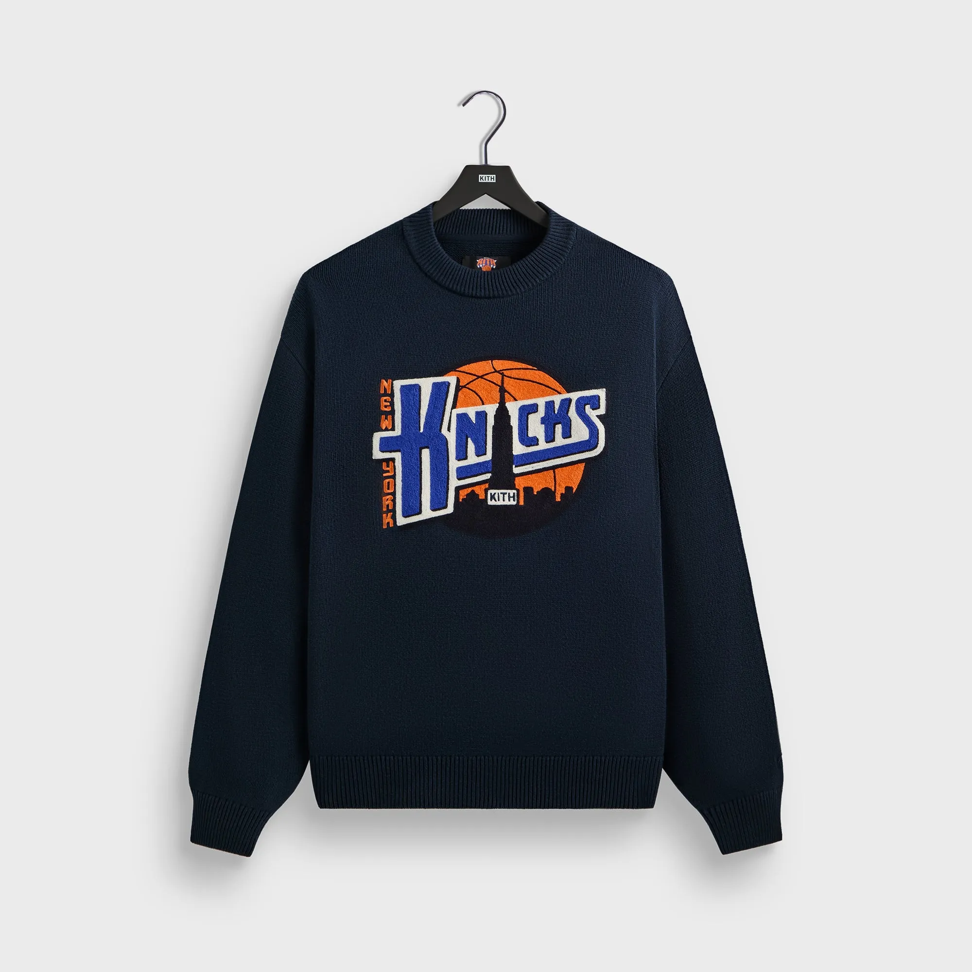 Kith for the New York Knicks Ball Lewis Sweater - Nocturnal