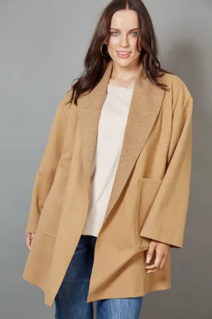 Klein Duster Coat in Camel