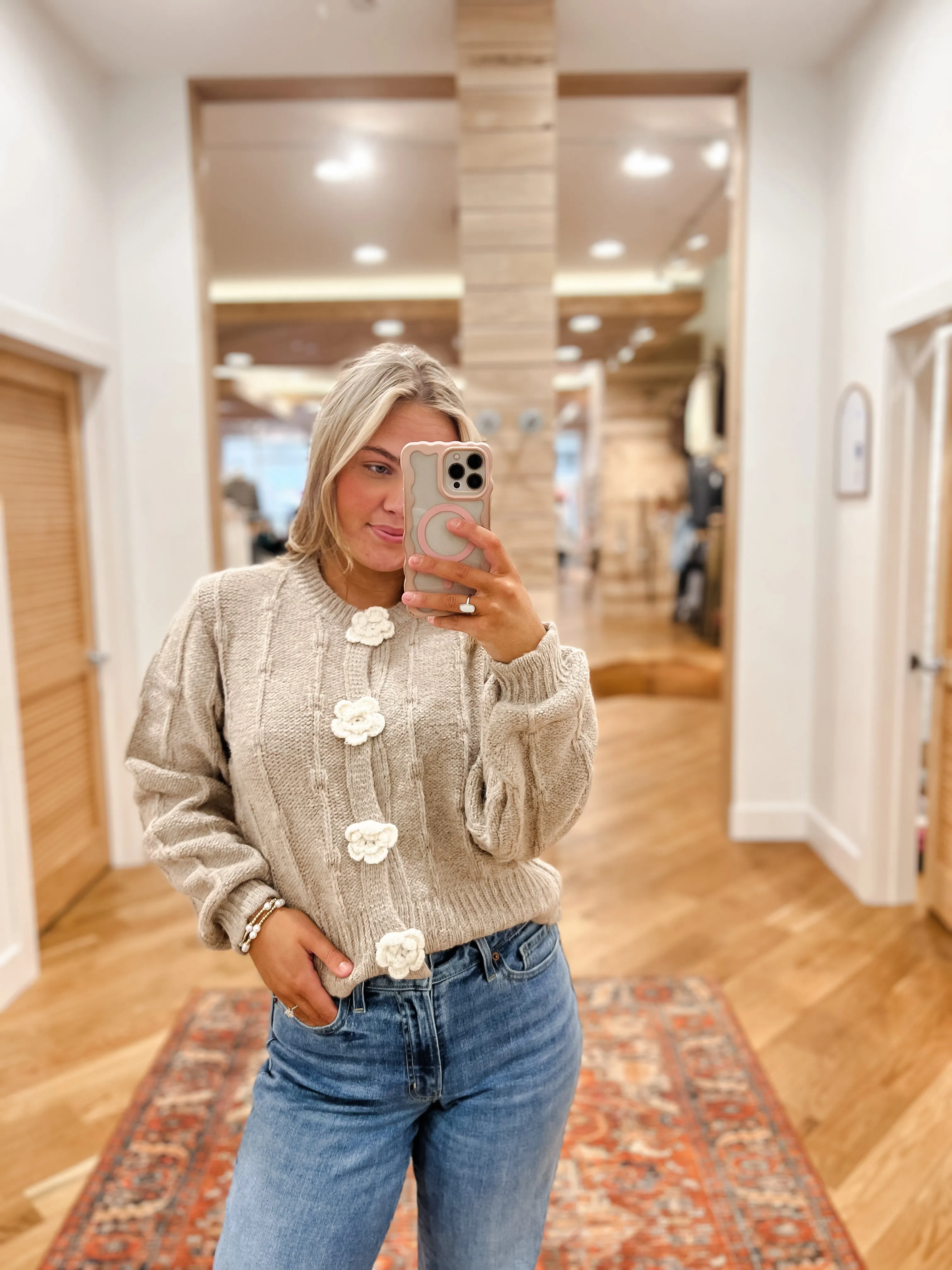 Knit Dreams Mocha Sweater