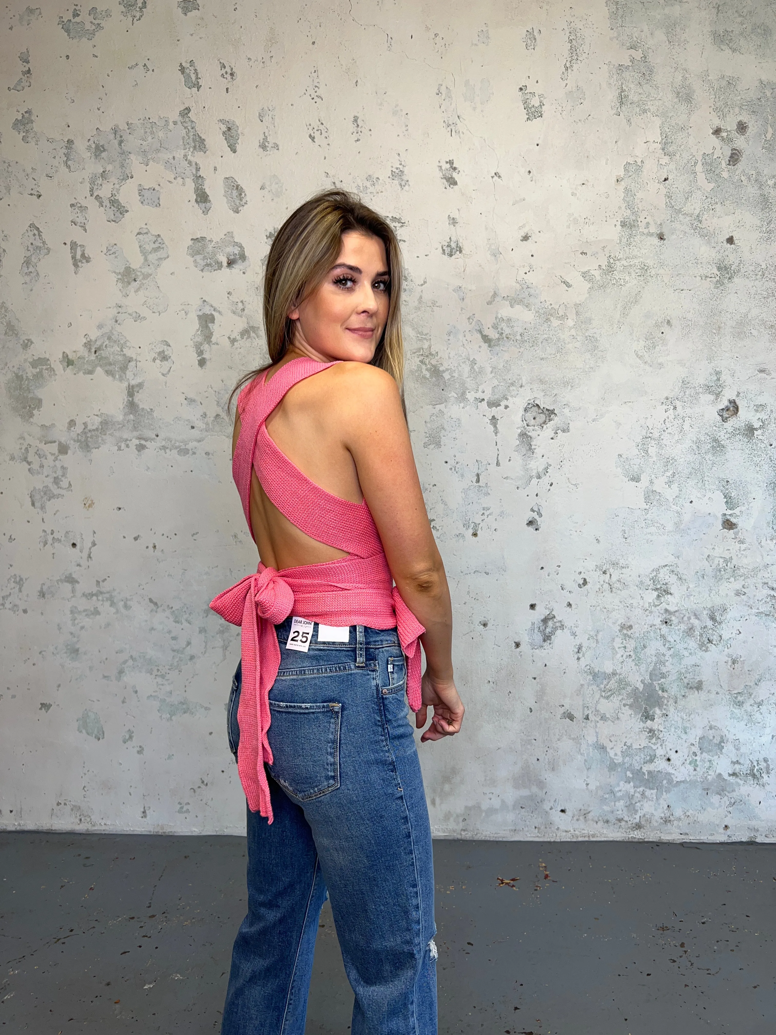 Knotted Affair Tie Top