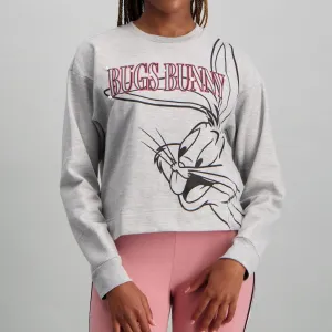 Ladies-Bugs Bunny Fleece Top