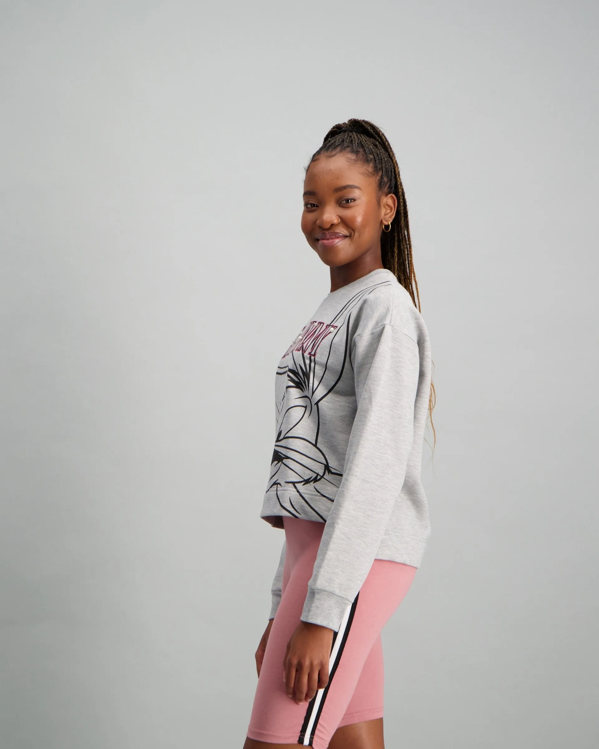 Ladies-Bugs Bunny Fleece Top